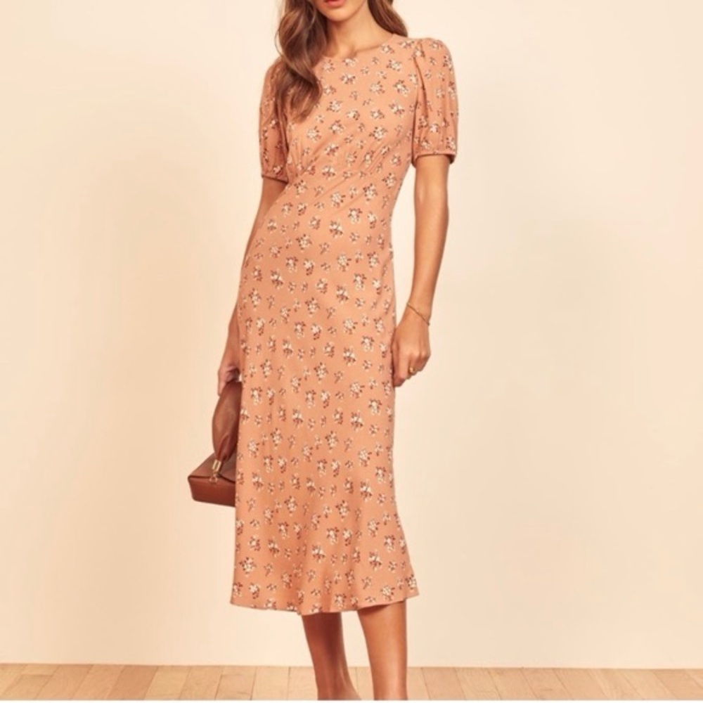 Floral Puff Sleeve Dress
